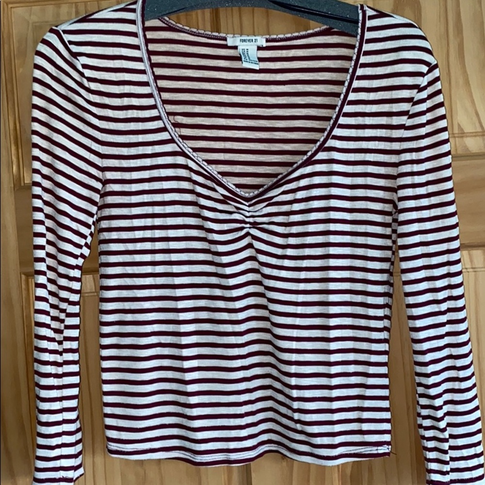 striped cinch top!